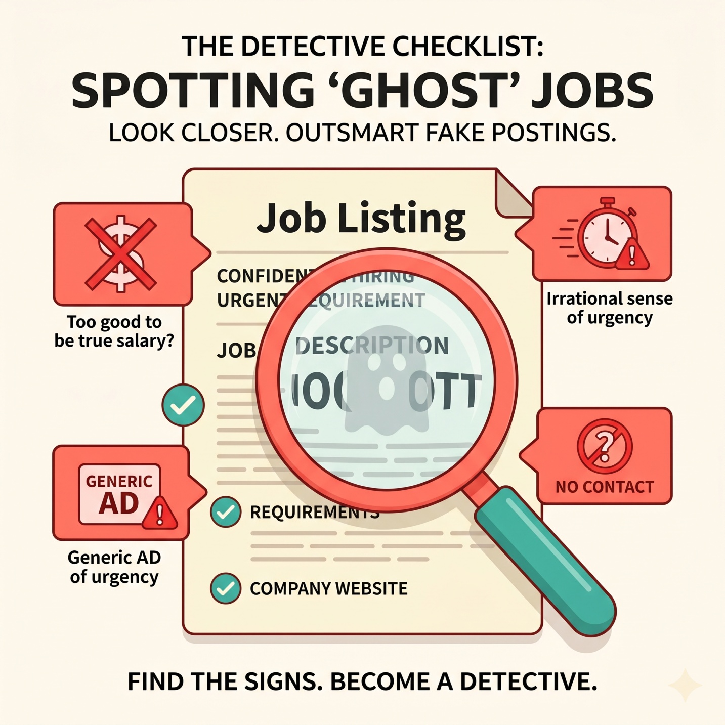 The Detective Checklist