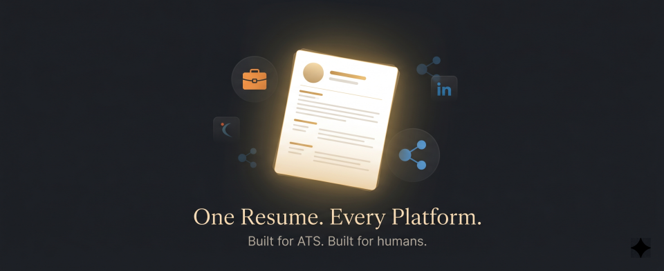 Nord Resume — Built for Every Platform